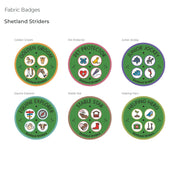 Pony Stars Fabric Badges SS